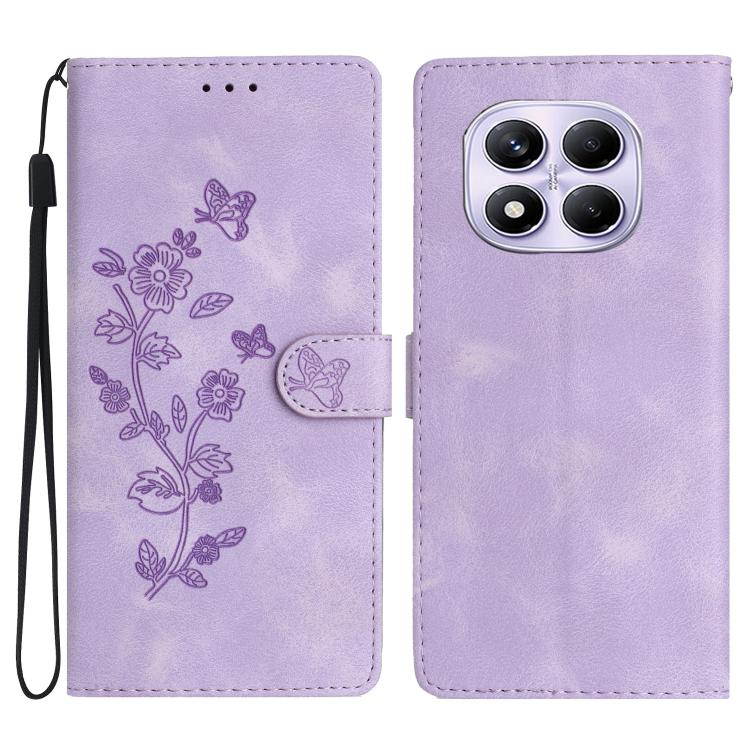 Flower Butterfly Embossing Pattern Leather Phone Case, For Redmi K90 Pro Max/Poco F8 Ultra, For Redmi K90/Poco F8 Pro, For Redmi 15C 5G/4G EU 173mm, For Redmi 15 5G / 4G EU 171mm, For Redmi 15C 5G/4G Global 171mm, For Redmi 15T Pro 5G, For Redmi 15T 5G...