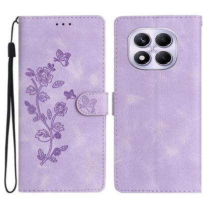 Flower Butterfly Embossing Pattern Leather Phone Case, For Redmi K90 Pro Max/Poco F8 Ultra, For Redmi K90/Poco F8 Pro, For Redmi 15C 5G/4G EU 173mm, For Redmi 15 5G / 4G EU 171mm, For Redmi 15C 5G/4G Global 171mm, For Redmi 15T Pro 5G, For Redmi 15T 5G...