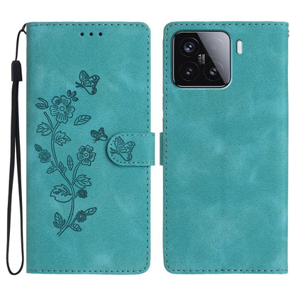 Flower Butterfly Embossing Pattern Leather Phone Case, For Redmi K90 Pro Max/Poco F8 Ultra, For Redmi K90/Poco F8 Pro, For Redmi 15C 5G/4G EU 173mm, For Redmi 15 5G / 4G EU 171mm, For Redmi 15C 5G/4G Global 171mm, For Redmi 15T Pro 5G, For Redmi 15T 5G...