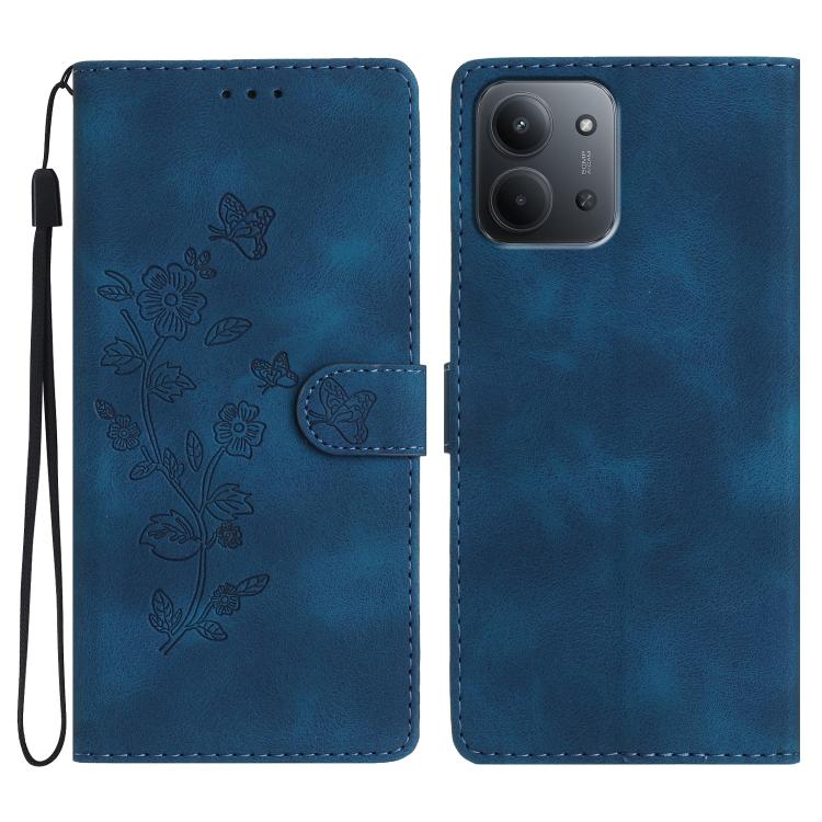 Flower Butterfly Embossing Pattern Leather Phone Case, For Redmi K90 Pro Max/Poco F8 Ultra, For Redmi K90/Poco F8 Pro, For Redmi 15C 5G/4G EU 173mm, For Redmi 15 5G / 4G EU 171mm, For Redmi 15C 5G/4G Global 171mm, For Redmi 15T Pro 5G, For Redmi 15T 5G...