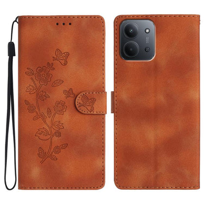 Flower Butterfly Embossing Pattern Leather Phone Case, For Redmi K90 Pro Max/Poco F8 Ultra, For Redmi K90/Poco F8 Pro, For Redmi 15C 5G/4G EU 173mm, For Redmi 15 5G / 4G EU 171mm, For Redmi 15C 5G/4G Global 171mm, For Redmi 15T Pro 5G, For Redmi 15T 5G...