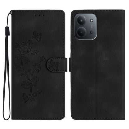 Flower Butterfly Embossing Pattern Leather Phone Case, For Redmi K90 Pro Max/Poco F8 Ultra, For Redmi K90/Poco F8 Pro, For Redmi 15C 5G/4G EU 173mm, For Redmi 15 5G / 4G EU 171mm, For Redmi 15C 5G/4G Global 171mm, For Redmi 15T Pro 5G, For Redmi 15T 5G...