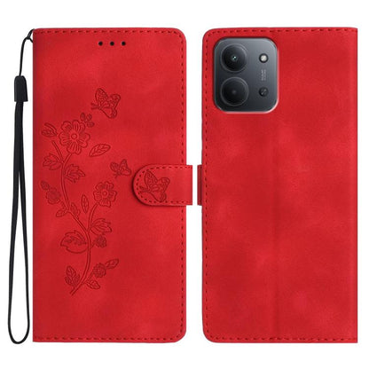 Flower Butterfly Embossing Pattern Leather Phone Case, For Redmi K90 Pro Max/Poco F8 Ultra, For Redmi K90/Poco F8 Pro, For Redmi 15C 5G/4G EU 173mm, For Redmi 15 5G / 4G EU 171mm, For Redmi 15C 5G/4G Global 171mm, For Redmi 15T Pro 5G, For Redmi 15T 5G...