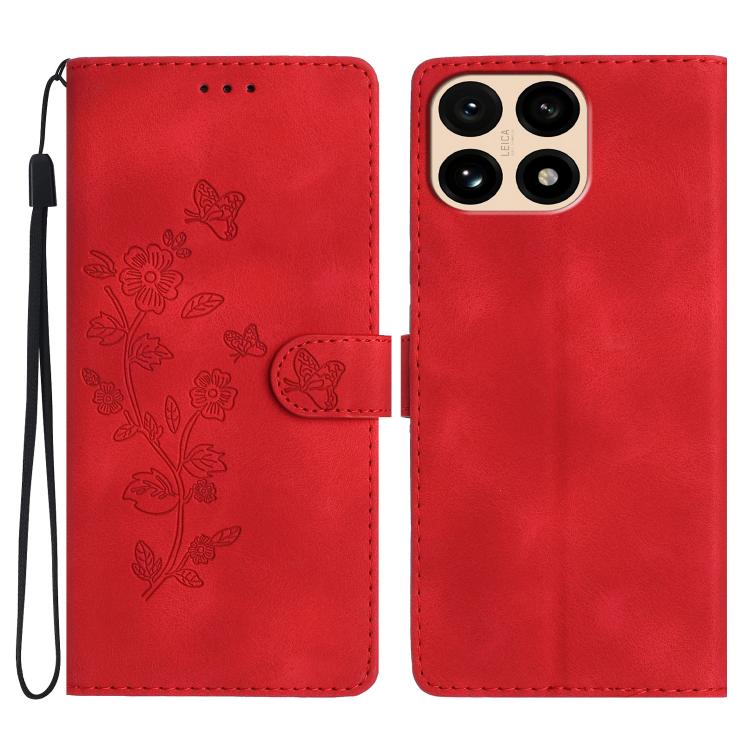 Flower Butterfly Embossing Pattern Leather Phone Case, For Redmi K90 Pro Max/Poco F8 Ultra, For Redmi K90/Poco F8 Pro, For Redmi 15C 5G/4G EU 173mm, For Redmi 15 5G / 4G EU 171mm, For Redmi 15C 5G/4G Global 171mm, For Redmi 15T Pro 5G, For Redmi 15T 5G...