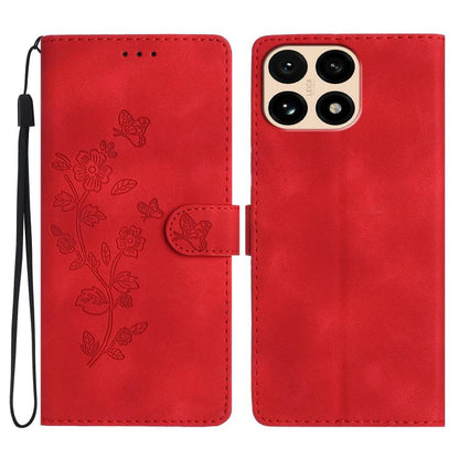 Flower Butterfly Embossing Pattern Leather Phone Case, For Redmi K90 Pro Max/Poco F8 Ultra, For Redmi K90/Poco F8 Pro, For Redmi 15C 5G/4G EU 173mm, For Redmi 15 5G / 4G EU 171mm, For Redmi 15C 5G/4G Global 171mm, For Redmi 15T Pro 5G, For Redmi 15T 5G...