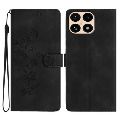 Flower Butterfly Embossing Pattern Leather Phone Case, For Redmi K90 Pro Max/Poco F8 Ultra, For Redmi K90/Poco F8 Pro, For Redmi 15C 5G/4G EU 173mm, For Redmi 15 5G / 4G EU 171mm, For Redmi 15C 5G/4G Global 171mm, For Redmi 15T Pro 5G, For Redmi 15T 5G...