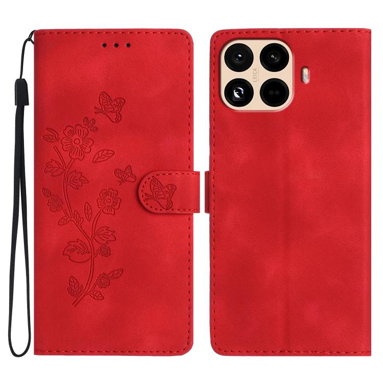 Flower Butterfly Embossing Pattern Leather Phone Case, For Redmi K90 Pro Max/Poco F8 Ultra, For Redmi K90/Poco F8 Pro, For Redmi 15C 5G/4G EU 173mm, For Redmi 15 5G / 4G EU 171mm, For Redmi 15C 5G/4G Global 171mm, For Redmi 15T Pro 5G, For Redmi 15T 5G...