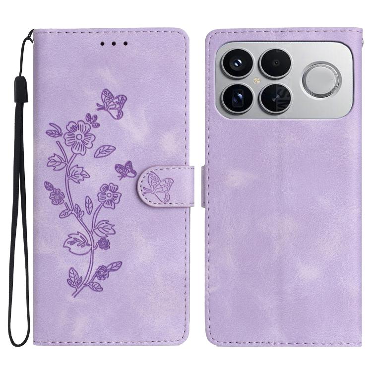 Flower Butterfly Embossing Pattern Leather Phone Case, For Redmi K90 Pro Max/Poco F8 Ultra, For Redmi K90/Poco F8 Pro, For Redmi 15C 5G/4G EU 173mm, For Redmi 15 5G / 4G EU 171mm, For Redmi 15C 5G/4G Global 171mm, For Redmi 15T Pro 5G, For Redmi 15T 5G...
