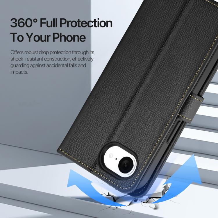 DUX DUCIS Lawa Series 2 in 1 Wallet Zipper Detachable MagSafe Phone Case with Lanyard, For iPhone 17e / 16e, For iPhone 17, For iPhone Air, For iPhone 16 Pro Max, For iPhone 16 Pro, For iPhone 16, For iPhone 15 Pro Max