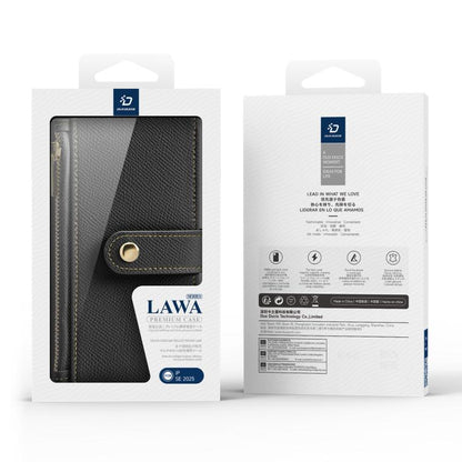 DUX DUCIS Lawa Series 2 in 1 Wallet Zipper Detachable MagSafe Phone Case with Lanyard, For iPhone 17e / 16e, For iPhone 17, For iPhone Air, For iPhone 16 Pro Max, For iPhone 16 Pro, For iPhone 16, For iPhone 15 Pro Max