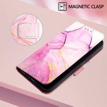 PT003 Marble Pattern Flip Leather Phone Case, For Umidigi A15 / A15C / A15T, For Umidigi Bison X20