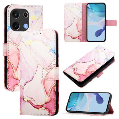 PT003 Marble Pattern Flip Leather Phone Case