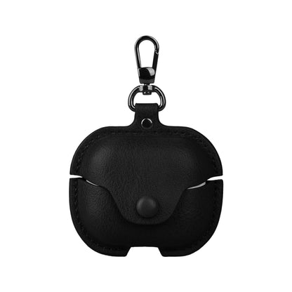 Business Leather Bluetooth Earphone Protective Case with Hook