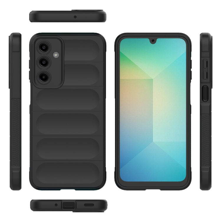 Étui de Téléphone Magic Shield en TPU + Flanelle, Pour Samsung Galaxy A16 5G, Pour Samsung Galaxy A06 4G