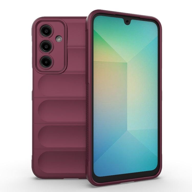 Étui de Téléphone Magic Shield en TPU + Flanelle, Pour Samsung Galaxy A16 5G, Pour Samsung Galaxy A06 4G