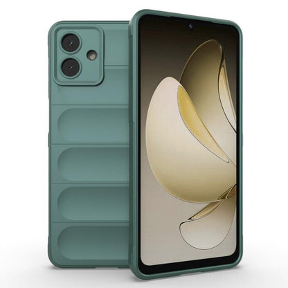 Magic Shield TPU + Flannel Phone Case, For Samsung Galaxy A57 5G, For Samsung Galaxy A37 5G, For Samsung Galaxy A27 5G, For Samsung Galaxy A07 4G, For Samsung Galaxy A17 5G, For Samsung Galaxy A06 5G, For Samsung Galaxy A56 5G, For Samsung Galaxy A26 5...