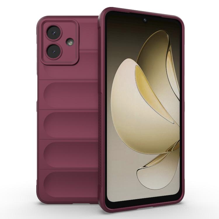 Magic Shield TPU + Flannel Phone Case, For Samsung Galaxy A57 5G, For Samsung Galaxy A37 5G, For Samsung Galaxy A27 5G, For Samsung Galaxy A07 4G, For Samsung Galaxy A17 5G, For Samsung Galaxy A06 5G, For Samsung Galaxy A56 5G, For Samsung Galaxy A26 5...