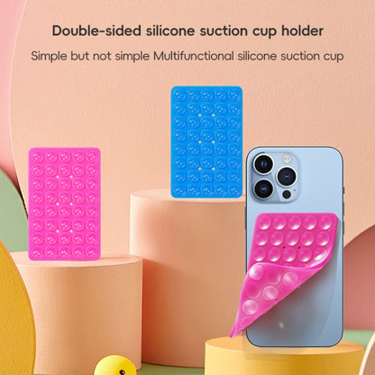 Mobile Phone Silicone 40 Double Side Suction Cup Back Stickers