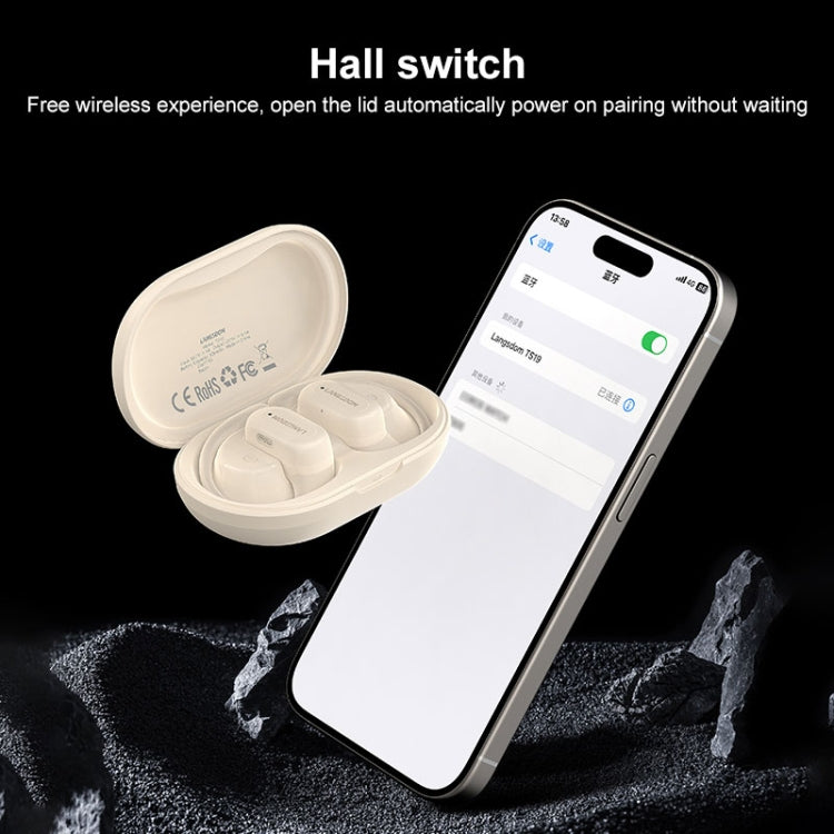 Langsdom TS19 Ear-mounted ENC Noise Reduction Wireless Bluetooth Earphone
