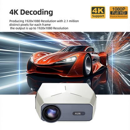 AUN A004 Pro 1920 x 1080P 9000Lumen Android 9.0 Portable LCD Projector