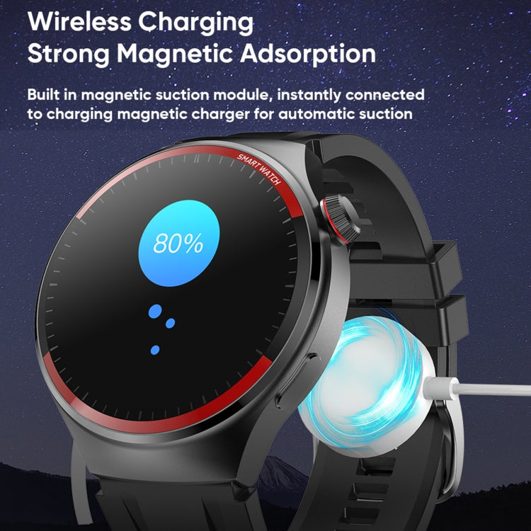 MT78 Montre intelligente étanche IP67 de 1,43 pouce, prend en charge la surveillance du sommeil