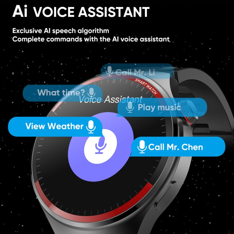 MT78 Montre intelligente étanche IP67 de 1,43 pouce, prend en charge la surveillance du sommeil