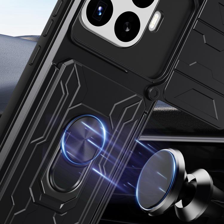 Étui de téléphone coulissant Camshield en TPU+PC avec fente pour carte, pour Xiaomi 15T 5G, pour Xiaomi Poco F7 Ultra, pour Xiaomi Poco F7 Pro, pour Xiaomi Poco X7 Pro, pour Xiaomi Poco M7 Pro 5G, pour Xiaomi 14T Pro, pour Xiaomi Poco X6 Pro