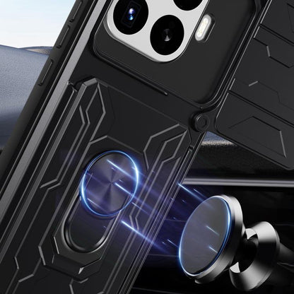 Étui de téléphone coulissant Camshield en TPU+PC avec fente pour carte, pour Xiaomi 15T 5G, pour Xiaomi Poco F7 Ultra, pour Xiaomi Poco F7 Pro, pour Xiaomi Poco X7 Pro, pour Xiaomi Poco M7 Pro 5G, pour Xiaomi 14T Pro, pour Xiaomi Poco X6 Pro