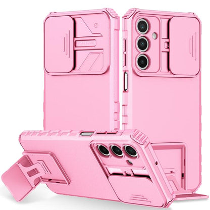 Stereoscopic Holder Sliding Camshield Phone Case, For Samsung Galaxy A36, For Samsung Galaxy A16  4G / 5G, For Samsung Galaxy A55 5G, For Samsung Galaxy A35 5G, For Samsung Galaxy A25 5G