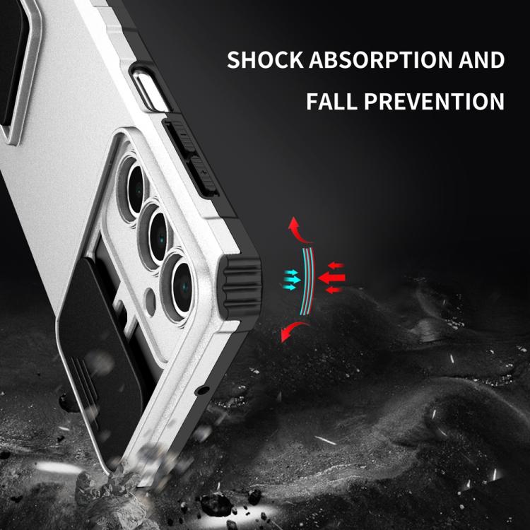 Stereoscopic Holder Sliding Camshield Phone Case, For Samsung Galaxy A36, For Samsung Galaxy A16  4G / 5G, For Samsung Galaxy A55 5G, For Samsung Galaxy A35 5G, For Samsung Galaxy A25 5G