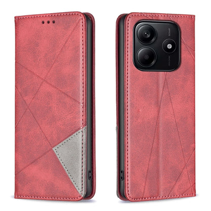 Rhombus Texture Magnetic Leather Phone Case, For Redmi K90 Max 5G, For Redmi A7 Pro 171mm / Poco C85x 5G, For Redmi 15a 5G, For Redmi Tubo 5 Max / Poco X8 Pro Max, For Redmi Tubo 5 / Poco X8 Pro 5G, For Redmi Note 15 5G Global 164mm                    ...