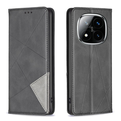 Rhombus Texture Magnetic Leather Phone Case, For Redmi K90 Max 5G, For Redmi A7 Pro 171mm / Poco C85x 5G, For Redmi 15a 5G, For Redmi Tubo 5 Max / Poco X8 Pro Max, For Redmi Tubo 5 / Poco X8 Pro 5G, For Redmi Note 15 5G Global 164mm                    ...