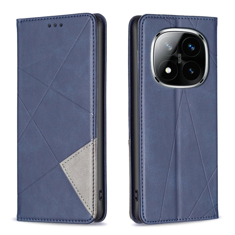 Rhombus Texture Magnetic Leather Phone Case, For Redmi K90 Max 5G, For Redmi A7 Pro 171mm / Poco C85x 5G, For Redmi 15a 5G, For Redmi Tubo 5 Max / Poco X8 Pro Max, For Redmi Tubo 5 / Poco X8 Pro 5G, For Redmi Note 15 5G Global 164mm                    ...