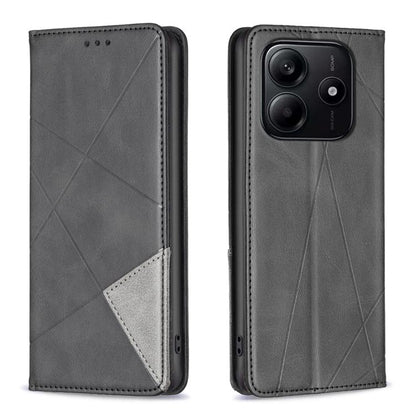 Rhombus Texture Magnetic Leather Phone Case, For Redmi K90 Max 5G, For Redmi A7 Pro 171mm / Poco C85x 5G, For Redmi 15a 5G, For Redmi Tubo 5 Max / Poco X8 Pro Max, For Redmi Tubo 5 / Poco X8 Pro 5G, For Redmi Note 15 5G Global 164mm                    ...