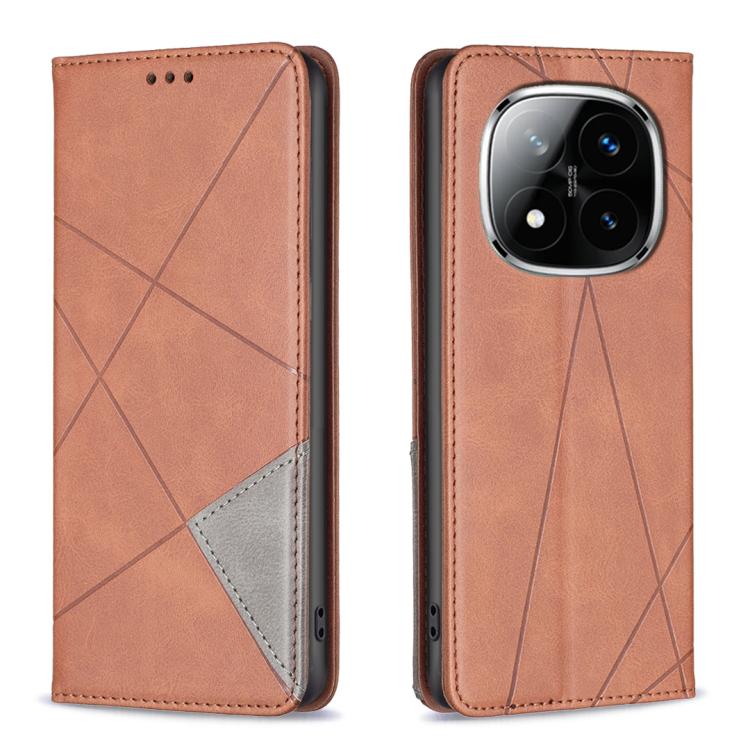 Rhombus Texture Magnetic Leather Phone Case, For Redmi K90 Max 5G, For Redmi A7 Pro 171mm / Poco C85x 5G, For Redmi 15a 5G, For Redmi Tubo 5 Max / Poco X8 Pro Max, For Redmi Tubo 5 / Poco X8 Pro 5G, For Redmi Note 15 5G Global 164mm                    ...