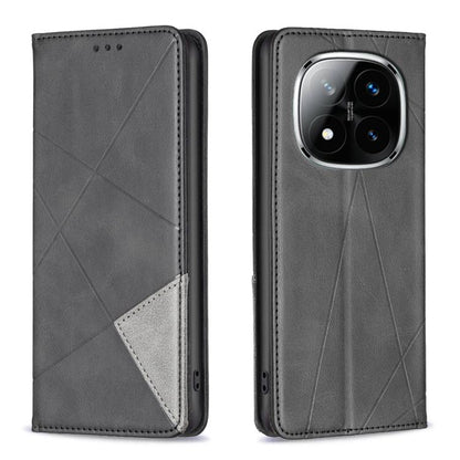 Rhombus Texture Magnetic Leather Phone Case, For Redmi K90 Max 5G, For Redmi A7 Pro 171mm / Poco C85x 5G, For Redmi 15a 5G, For Redmi Tubo 5 Max / Poco X8 Pro Max, For Redmi Tubo 5 / Poco X8 Pro 5G, For Redmi Note 15 5G Global 164mm                    ...