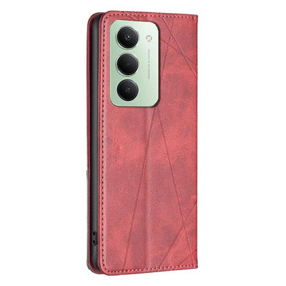 Rhombus Texture Magnetic Leather Phone Case, For Redmi 15 5G Global / 15 4G SEA 169.5mm, For Redmi A5 4G 171.7mm, For Redmi K80 / K80 Pro, For Redmi Note 14 Pro 4G, For Redmi Note 14 4G 163.25mm, For Redmi Note 14 5G                                    ...