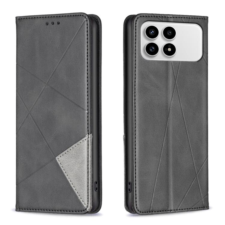 Rhombus Texture Magnetic Leather Phone Case, For Redmi K90 Max 5G, For Redmi A7 Pro 171mm / Poco C85x 5G, For Redmi 15a 5G, For Redmi Tubo 5 Max / Poco X8 Pro Max, For Redmi Tubo 5 / Poco X8 Pro 5G, For Redmi Note 15 5G Global 164mm                    ...