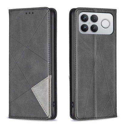 Rhombus Texture Magnetic Leather Phone Case, For Redmi K90 Max 5G, For Redmi A7 Pro 171mm / Poco C85x 5G, For Redmi 15a 5G, For Redmi Tubo 5 Max / Poco X8 Pro Max, For Redmi Tubo 5 / Poco X8 Pro 5G, For Redmi Note 15 5G Global 164mm                    ...