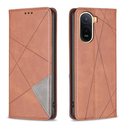 Rhombus Texture Magnetic Leather Phone Case, For Redmi K90 Max 5G, For Redmi A7 Pro 171mm / Poco C85x 5G, For Redmi 15a 5G, For Redmi Tubo 5 Max / Poco X8 Pro Max, For Redmi Tubo 5 / Poco X8 Pro 5G, For Redmi Note 15 5G Global 164mm                    ...