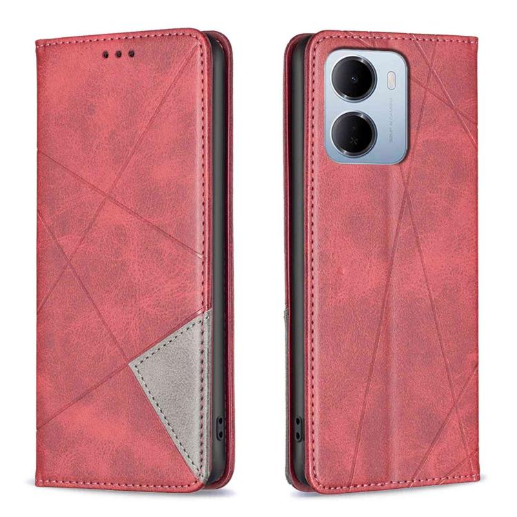 Rhombus Texture Magnetic Leather Phone Case, For Redmi K90 Max 5G, For Redmi A7 Pro 171mm / Poco C85x 5G, For Redmi 15a 5G, For Redmi Tubo 5 Max / Poco X8 Pro Max, For Redmi Tubo 5 / Poco X8 Pro 5G, For Redmi Note 15 5G Global 164mm                    ...