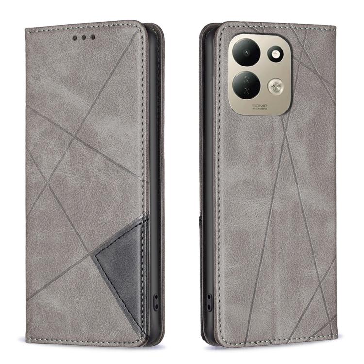 Rhombus Texture Magnetic Leather Phone Case, For Redmi 15C 5G/4G Global 171/Poco C85 4G, For Redmi Note 17 Pro 5G Global 163mm, For Redmi Note 17 Pro+ 5G Global 163mm, For Redmi K100 Pro Max 5G, For Redmi 17 4G / 5G Global 170mm                        ...