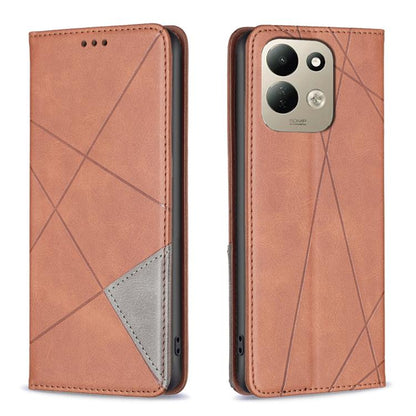 Rhombus Texture Magnetic Leather Phone Case, For Redmi 15C 5G/4G Global 171/Poco C85 4G, For Redmi Note 17 Pro 5G Global 163mm, For Redmi Note 17 Pro+ 5G Global 163mm, For Redmi K100 Pro Max 5G, For Redmi 17 4G / 5G Global 170mm                        ...