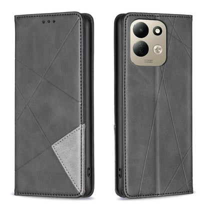 Rhombus Texture Magnetic Leather Phone Case, For Redmi 15C 5G/4G Global 171/Poco C85 4G, For Redmi Note 17 Pro 5G Global 163mm, For Redmi Note 17 Pro+ 5G Global 163mm, For Redmi K100 Pro Max 5G, For Redmi 17 4G / 5G Global 170mm                        ...