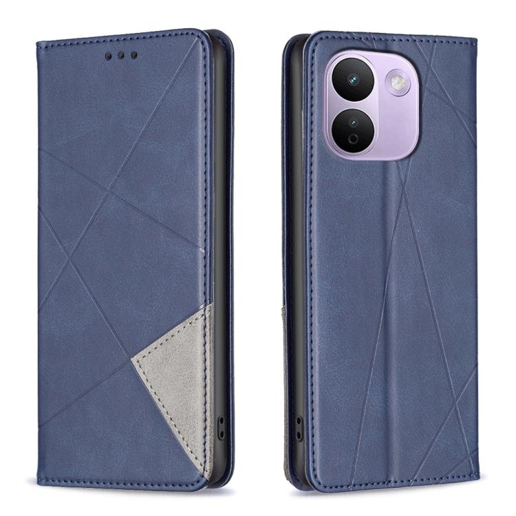 Rhombus Texture Magnetic Leather Phone Case, For Redmi 15C 5G/4G Global 171/Poco C85 4G, For Redmi Note 17 Pro 5G Global 163mm, For Redmi Note 17 Pro+ 5G Global 163mm, For Redmi K100 Pro Max 5G, For Redmi 17 4G / 5G Global 170mm                        ...