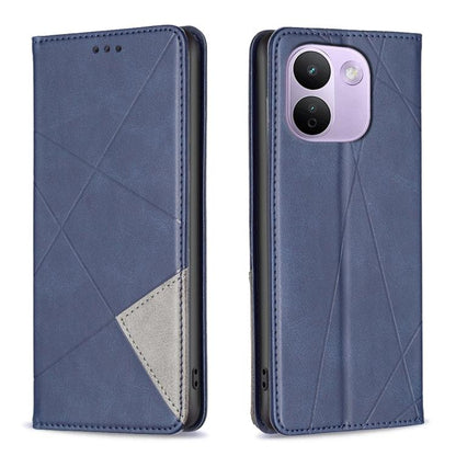 Rhombus Texture Magnetic Leather Phone Case, For Redmi 15C 5G/4G Global 171/Poco C85 4G, For Redmi Note 17 Pro 5G Global 163mm, For Redmi Note 17 Pro+ 5G Global 163mm, For Redmi K100 Pro Max 5G, For Redmi 17 4G / 5G Global 170mm                        ...
