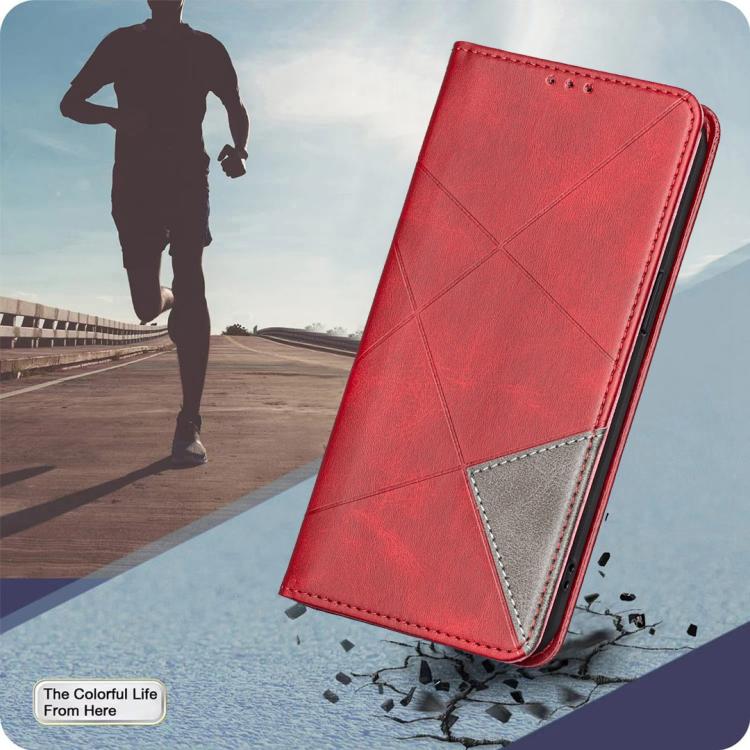 Rhombus Texture Magnetic Leather Phone Case, For Redmi 15C 5G/4G Global 171/Poco C85 4G, For Redmi Note 17 Pro 5G Global 163mm, For Redmi Note 17 Pro+ 5G Global 163mm, For Redmi K100 Pro Max 5G, For Redmi 17 4G / 5G Global 170mm                        ...