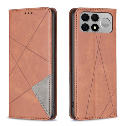 Rhombus Texture Magnetic Leather Phone Case, For Redmi 15C 5G/4G Global 171/Poco C85 4G, For Redmi Note 17 Pro 5G Global 163mm, For Redmi Note 17 Pro+ 5G Global 163mm, For Redmi K100 Pro Max 5G, For Redmi 17 4G / 5G Global 170mm                        ...