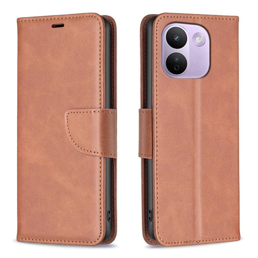 Lambskin Texture Pure Color Flip Leather Phone Case, For Redmi Note 17 Pro+ 5G Global 163mm, For Redmi 17 4G/5G Global 171mm, For Redmi Note 17 4G Global 171mm, For Redmi K90 Max 5G, For Redmi A7 Pro 171mm / Poco C85x 5G, For Redmi 15a 5G              ...
