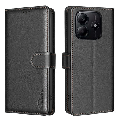 Litchi Texture RFID Anti-theft Leather Phone Case, For Redmi K90 Max 5G, For Redmi A7 Pro 171mm / Poco C85x 5G, For Redmi 15a 5G, For Redmi Tubo 5 Max / Poco X8 Pro Max, For Redmi Tubo 5 / Poco X8 Pro 5G, For Redmi Note 15 5G Global 164mm              ...